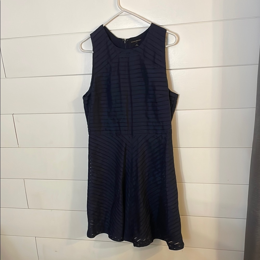Navy Sleeveless Dress
